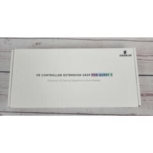 Quest 3 VR Controller Extension Grips (Long Arm, Dual Handle, Saber) 3-in-1